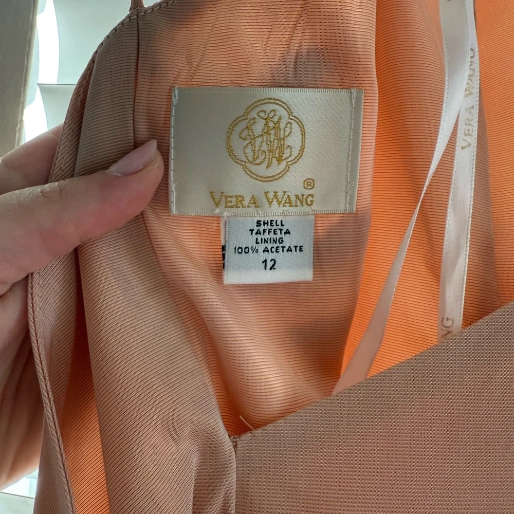 Vintage Vera Wang Gold Label Pink Gown - Picture 7 of 8